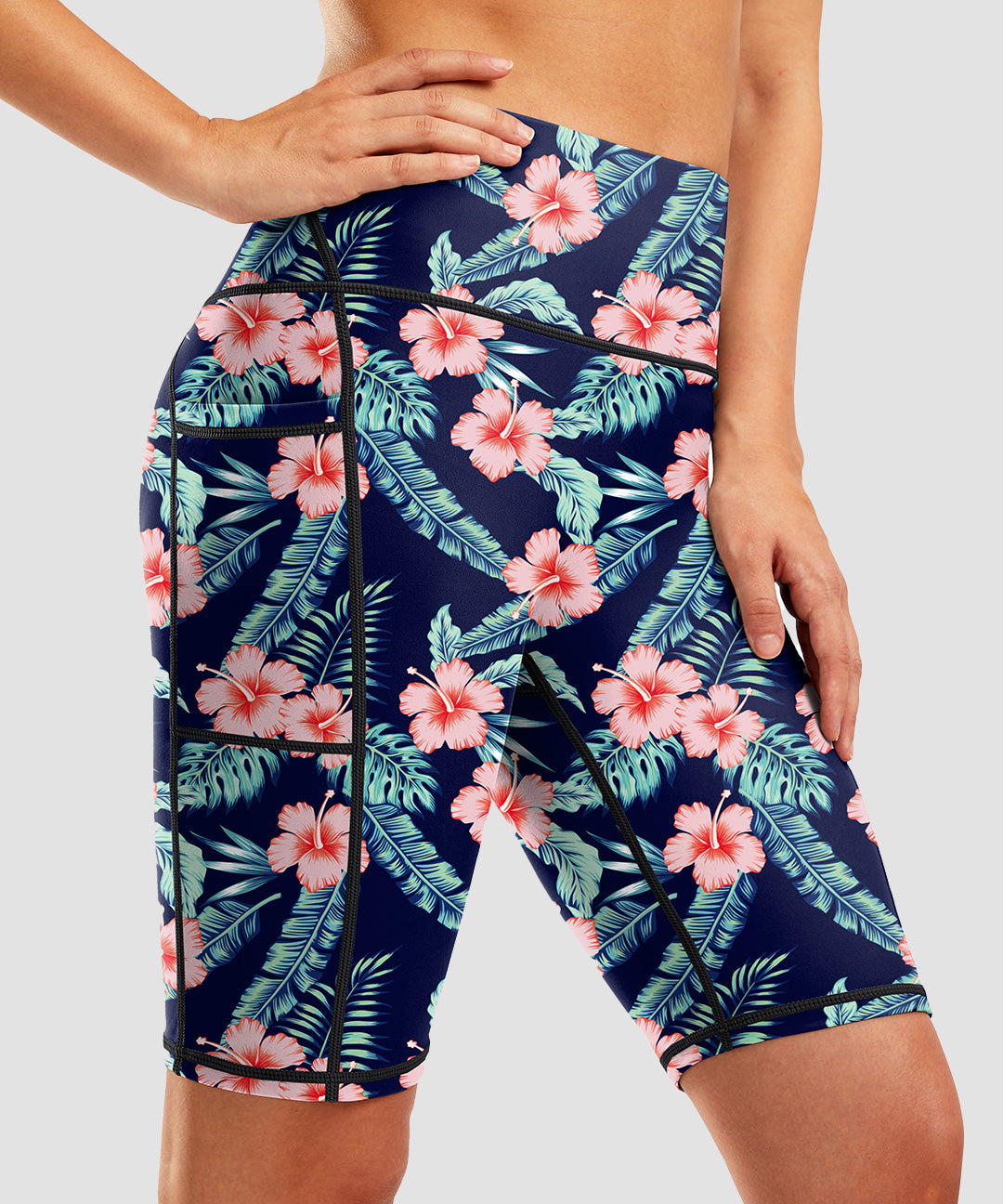 High Waist Pockets Lined Short 9'' - Image 17