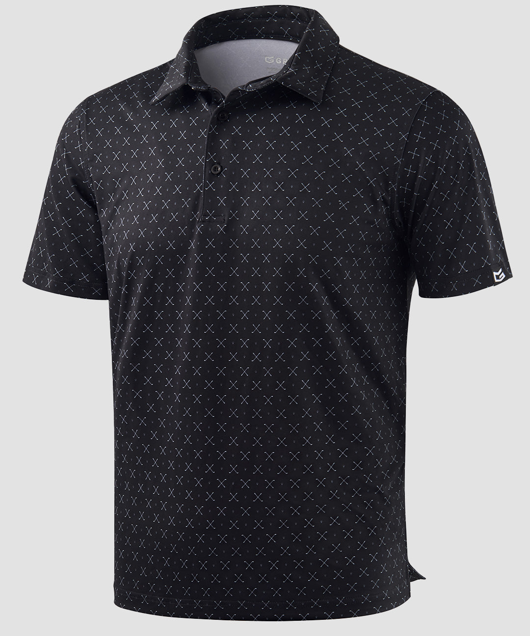 Dry Fit Printed Golf Polo - Image 4