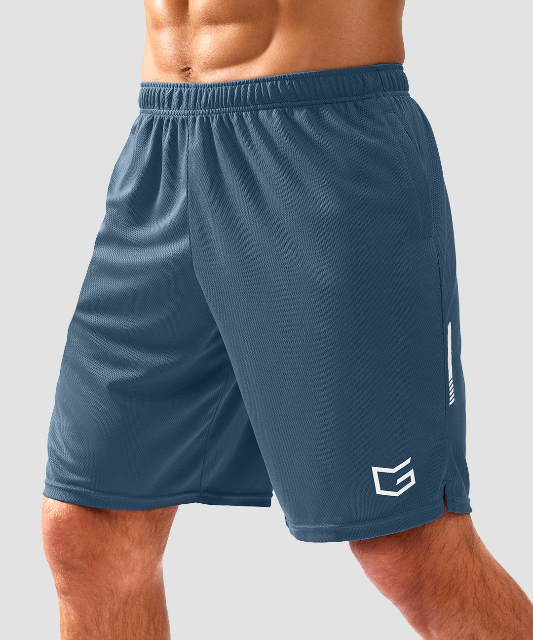 Mid Rise Mesh Reflective Short 5''/7''/10'' - Image 9