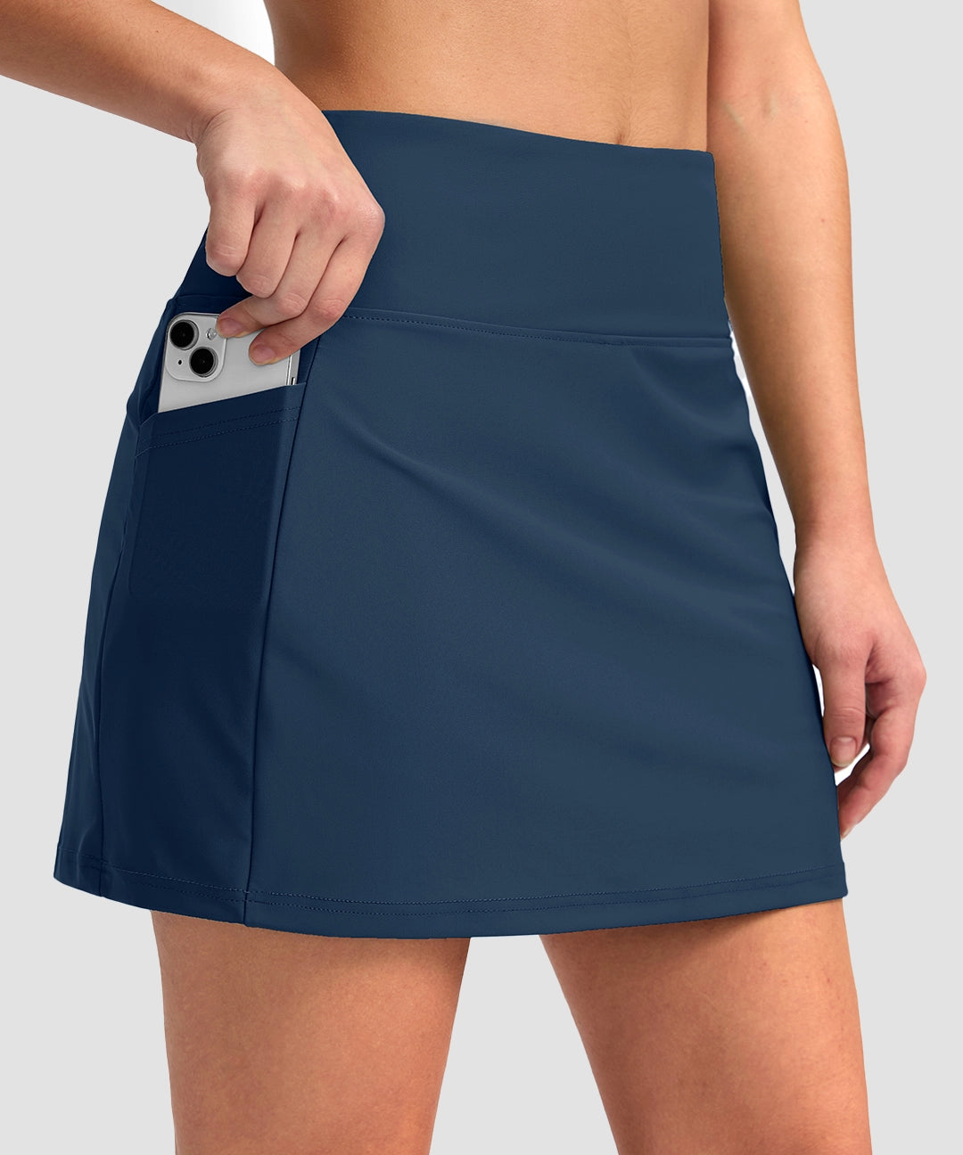 Side Pockets Swim Skort - Image 9
