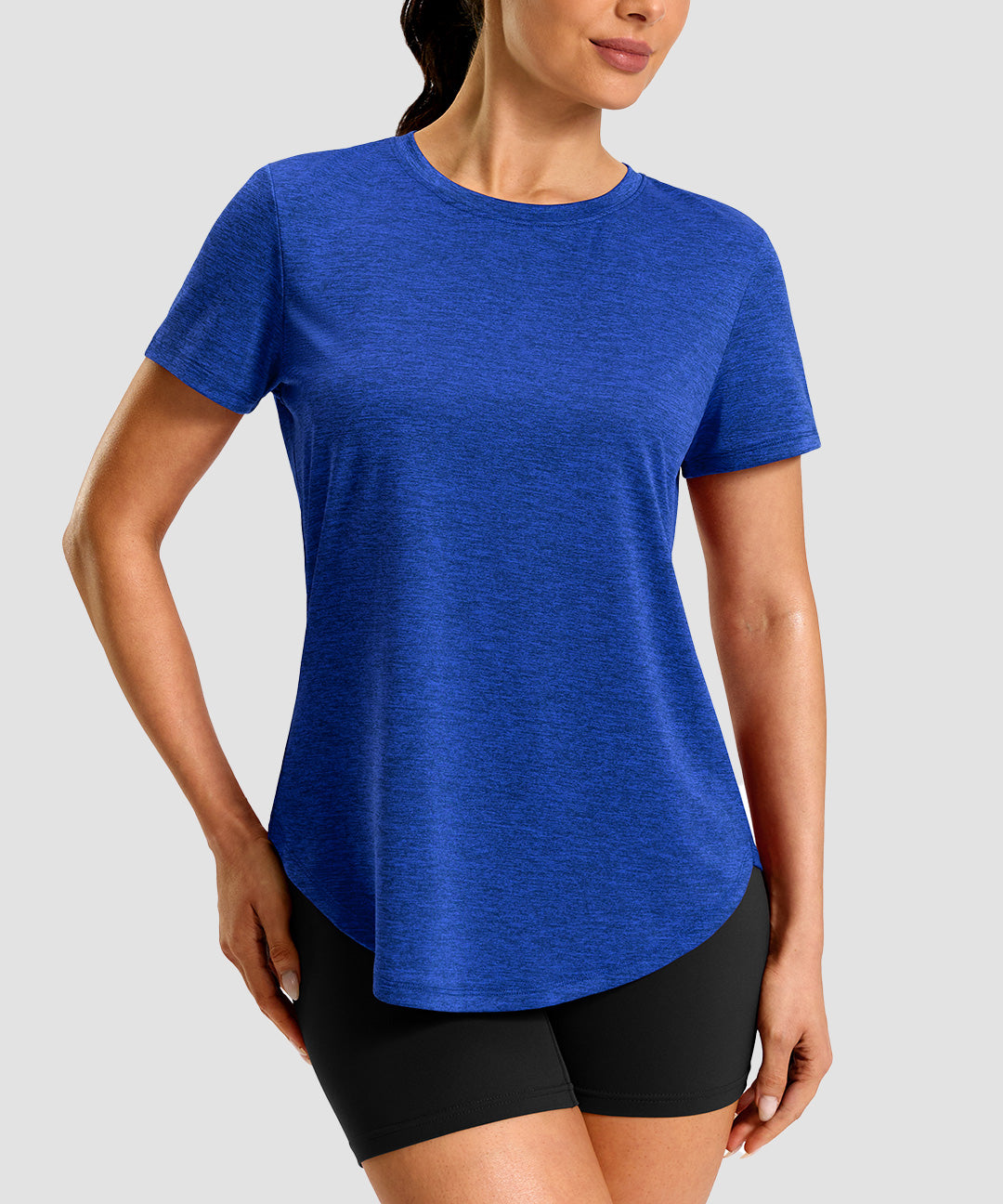 Lightweight Curved Hem Short Sleeve - Image 29