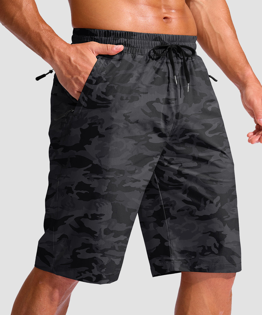 Drawstring With 3 Pockets Swim Short 11'' - Image 12
