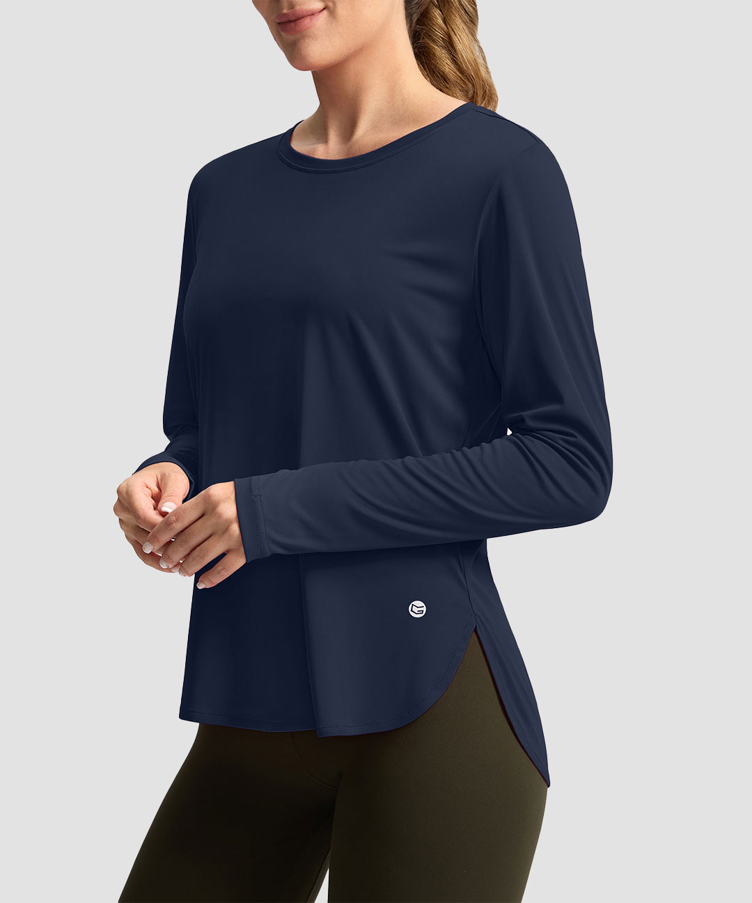 UV Protection Side Slit Long Sleeve - Image 27