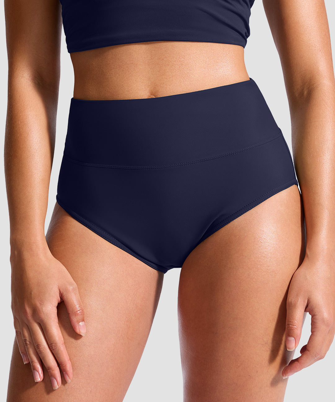 High Waist Bikini Bottoms - Image 15