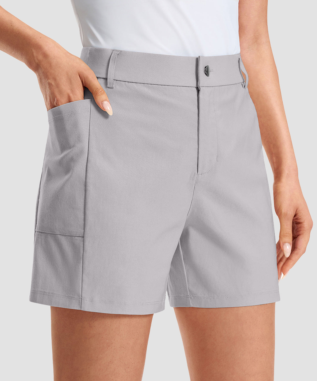 Mid Rise Patch Pocket Short 5'' - Image 21