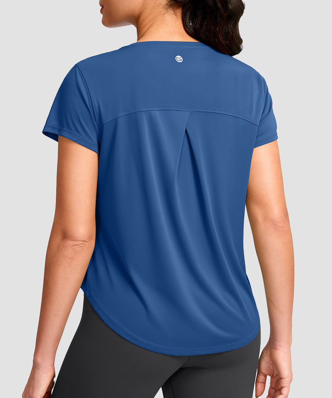 Cross-over Pleated Short Sleeve - Image 2