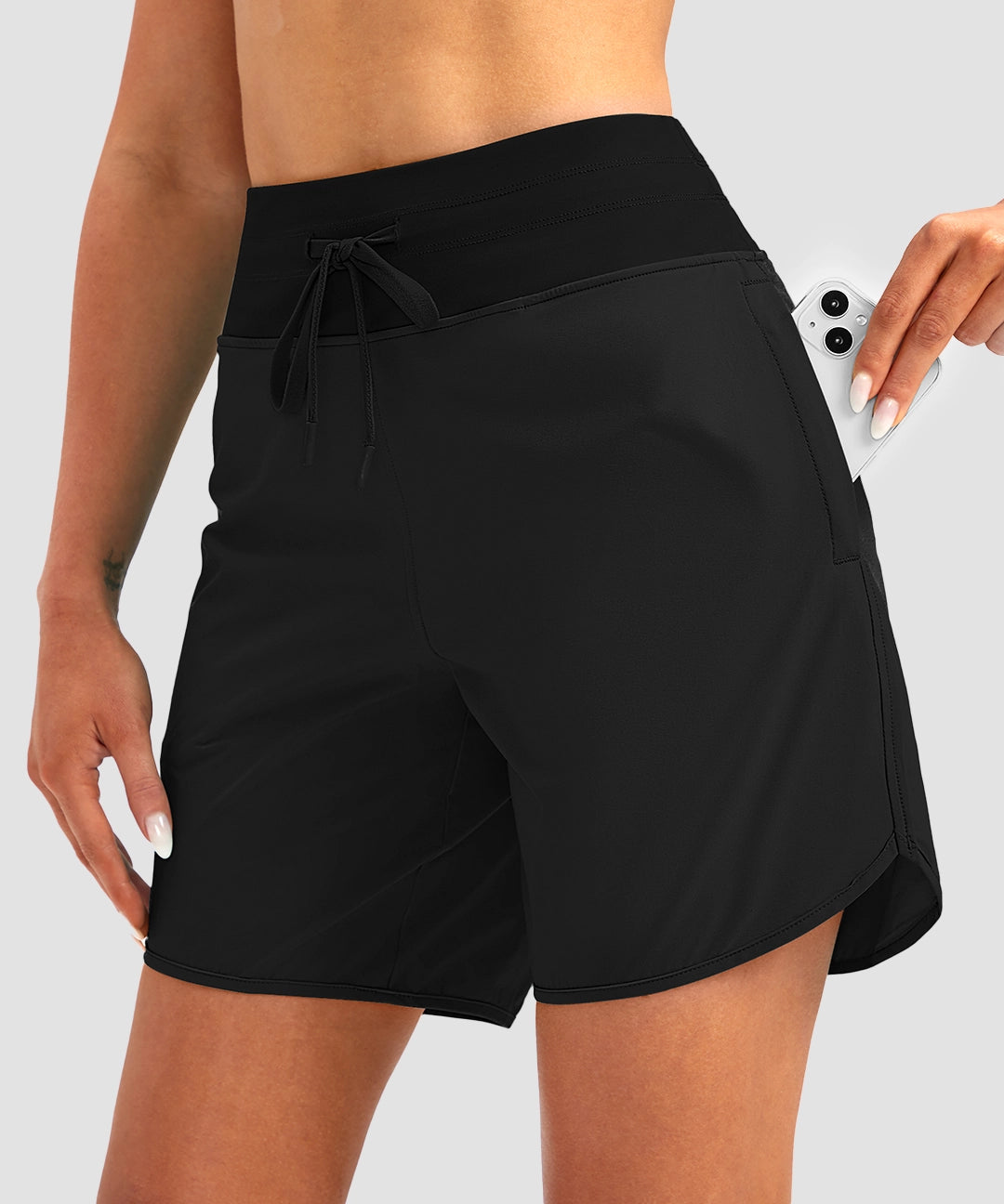 G-DryKit™ Zip Pockets Lined Board Short 7'' - Image 5