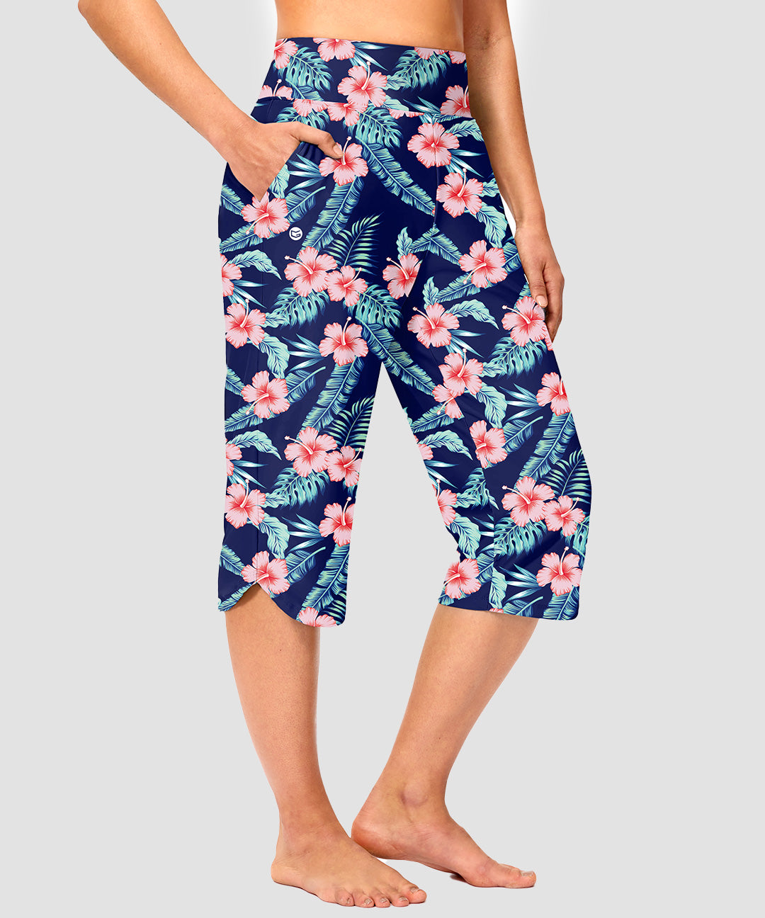 High Rise Slit Capri Pant - Image 22