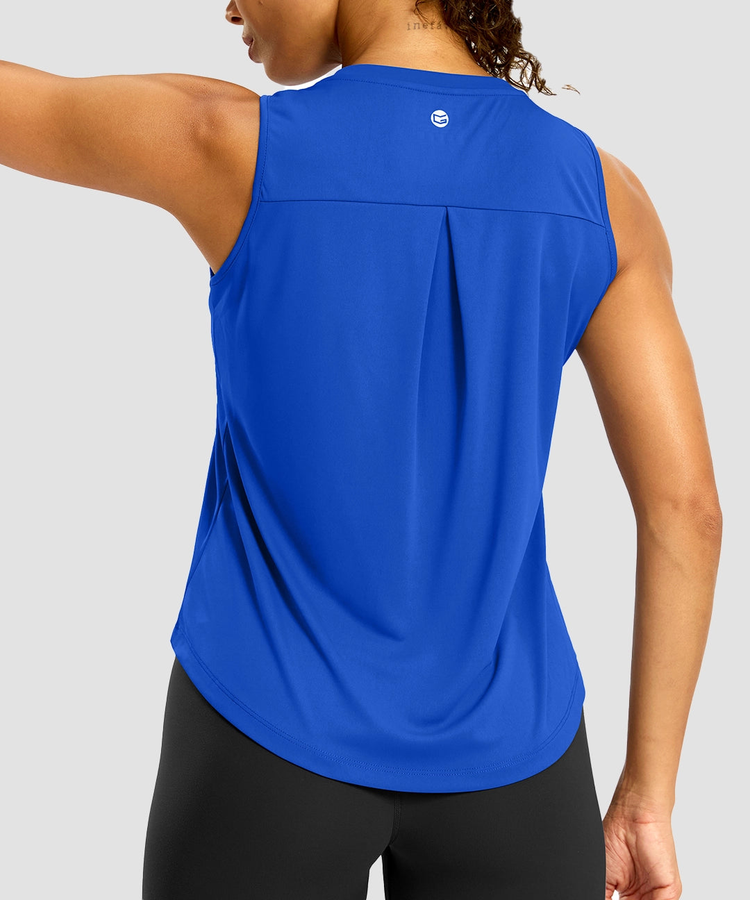 Crew Neck Workout Tank Top - Image 5