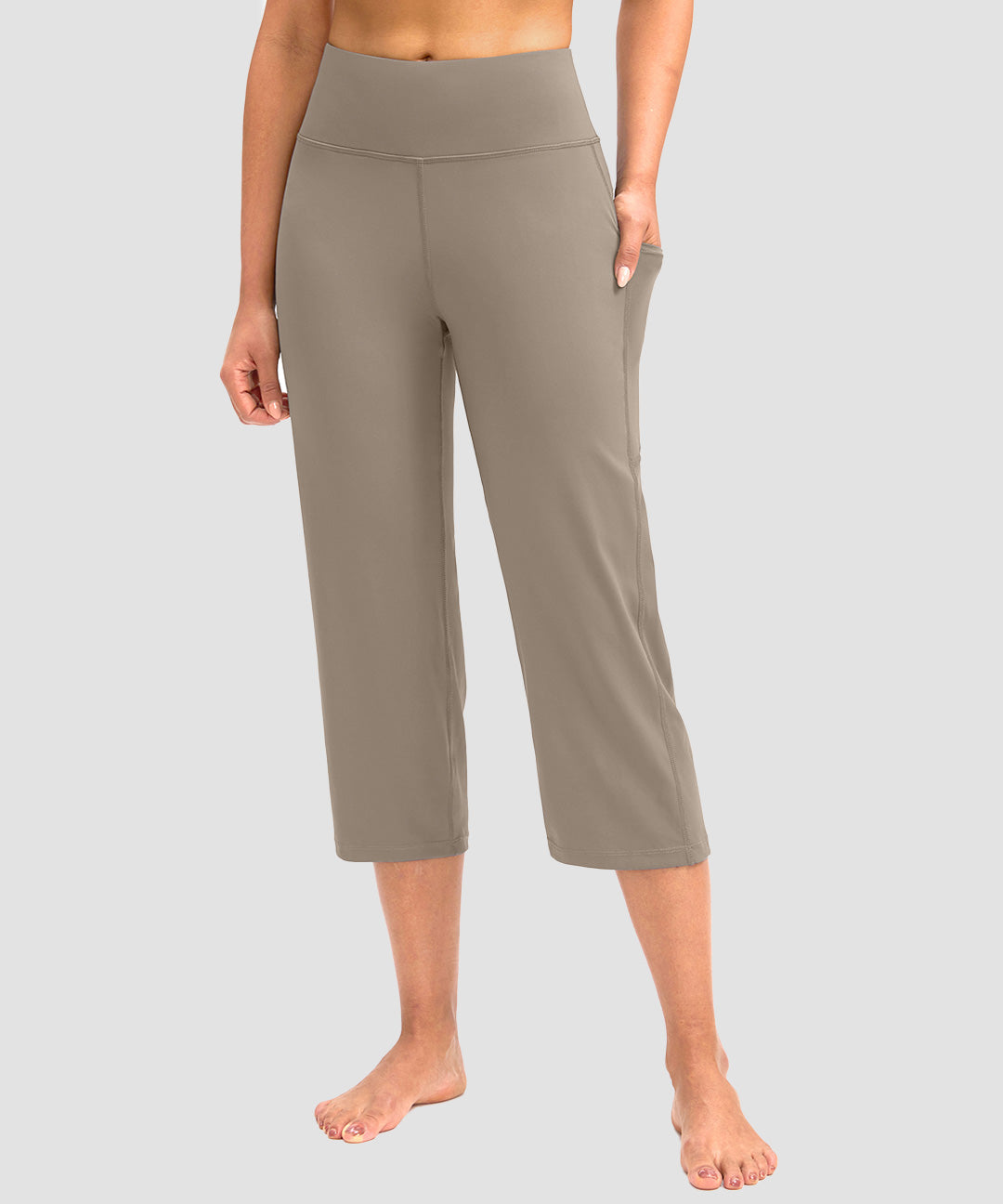 High Waist Straight Capri - Image 21