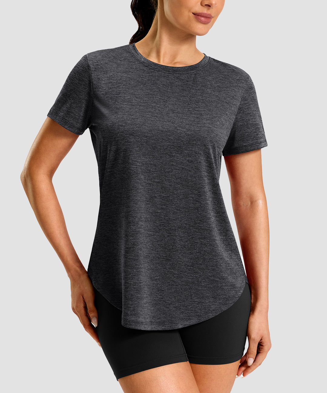 Lightweight Curved Hem Short Sleeve - Image 20