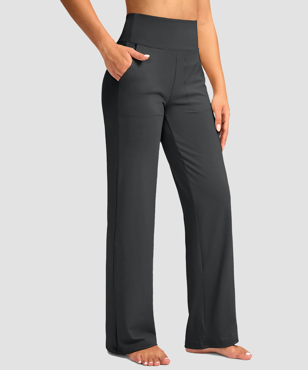 High Rise Wide Leg Yoga Pants - Image 17