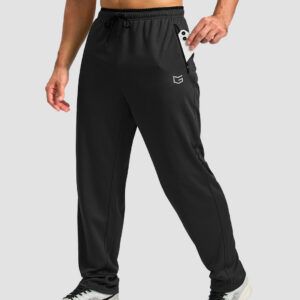 Mesh Zip Pockets Sweatpants