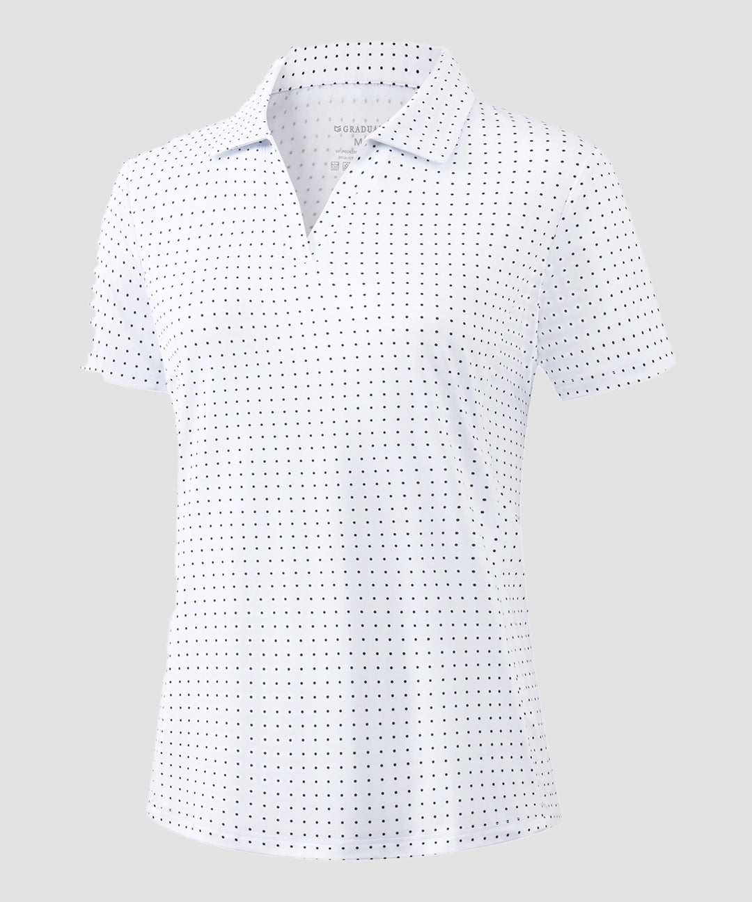 V Neck Sun Protection Dry Fit Polo - Image 6