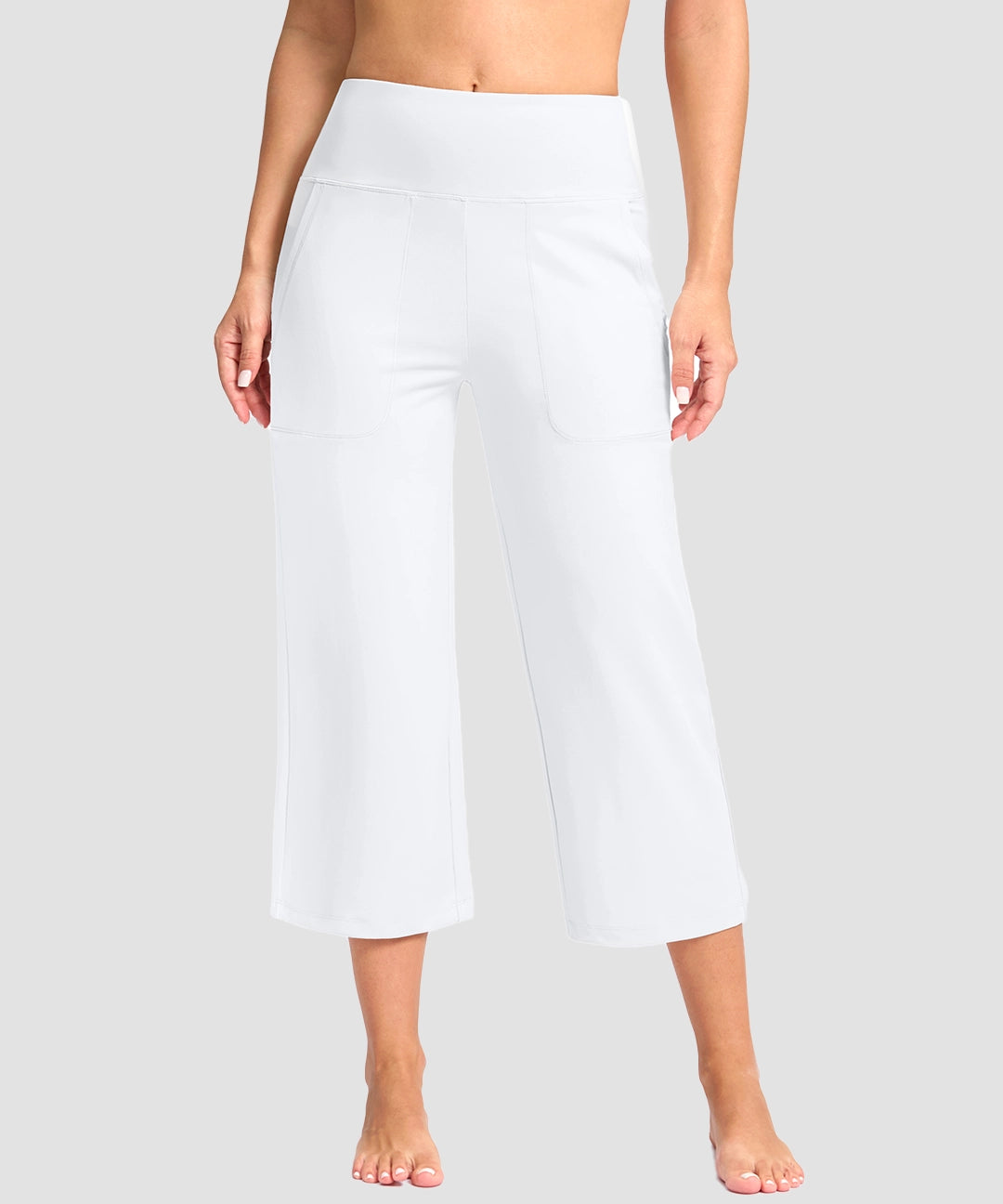 High Waist Wide Leg Capri - Image 12