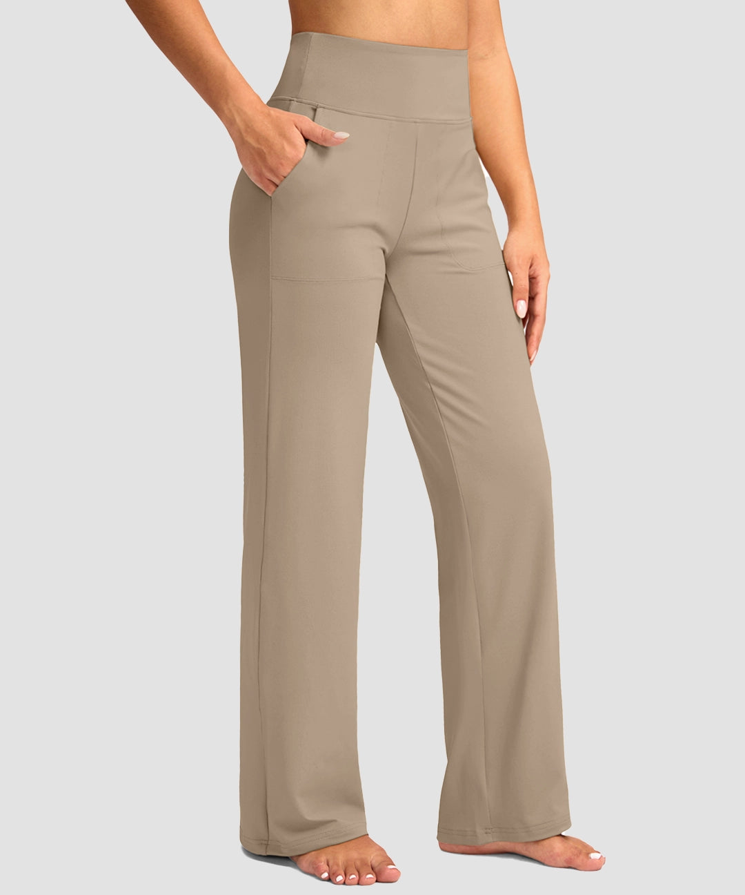 High Rise Wide Leg Yoga Pants