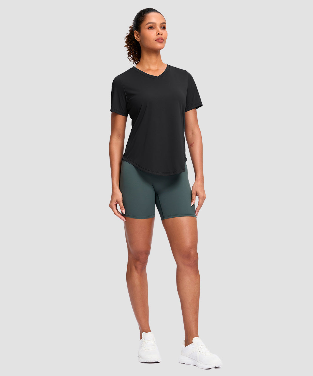 UV Protection V Neck Short Sleeve - Image 29