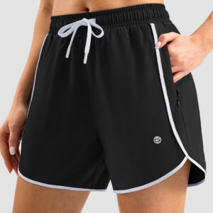 Contrast Slit Lined Short 5''