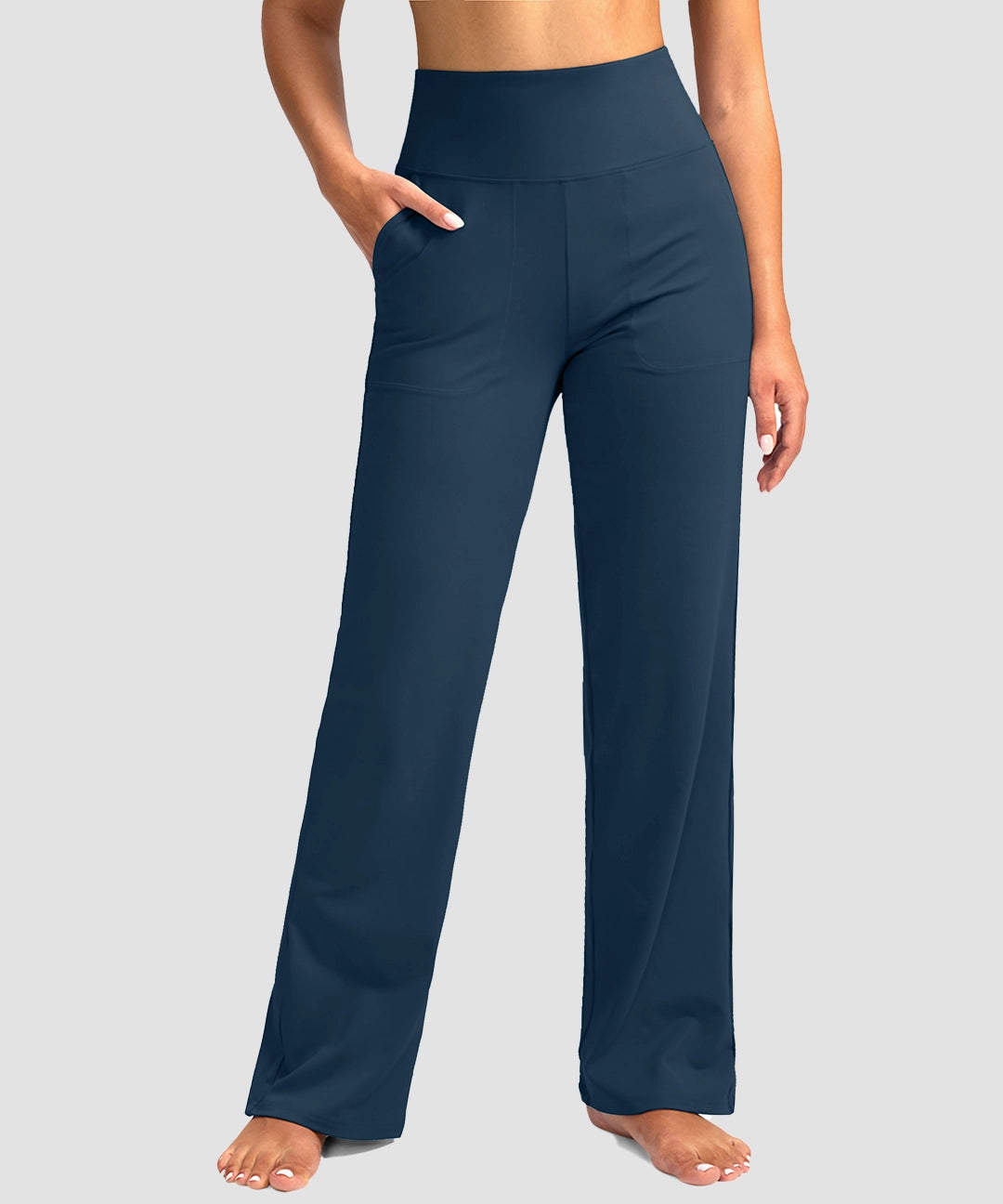 High Rise Wide Leg Yoga Pants - Image 29