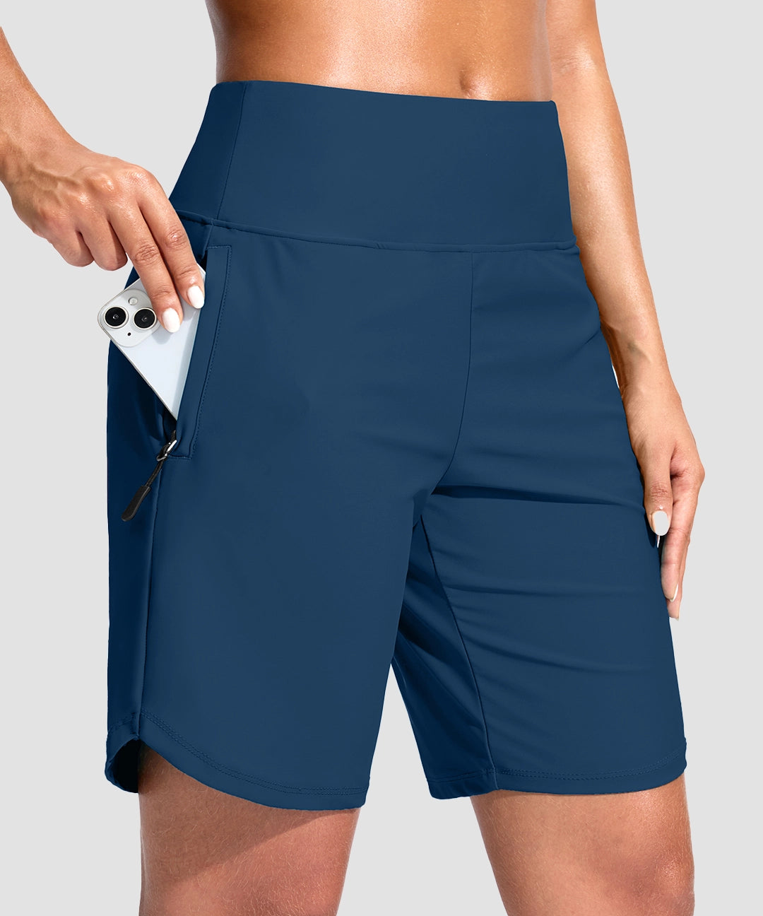 Zip Pockets Lined Board Short 9'' - Image 8