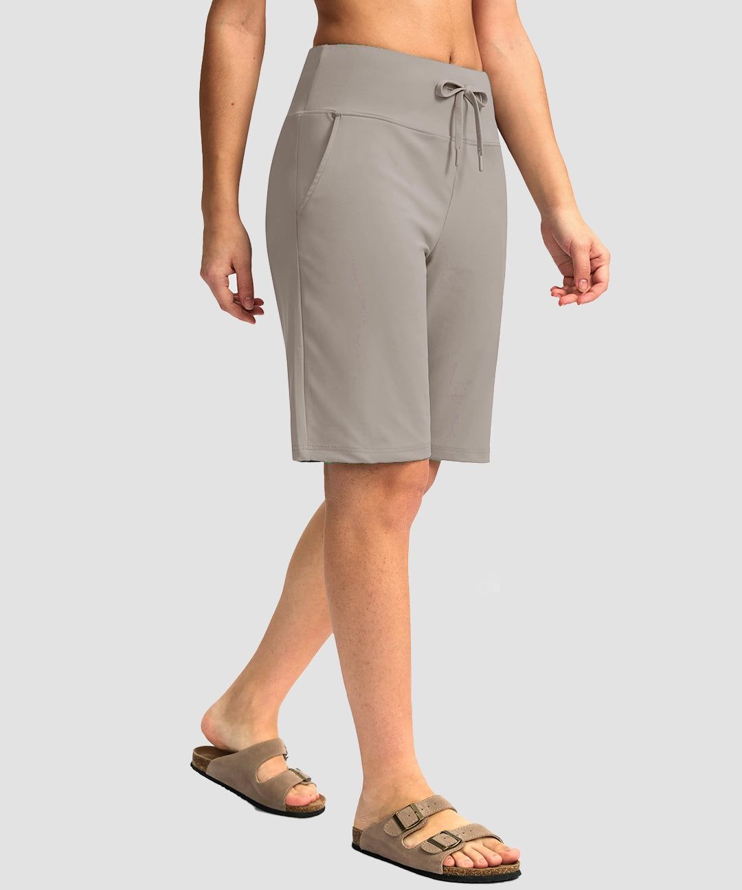 Drawstring Stretchy Bermuda Short 11'' - Image 26