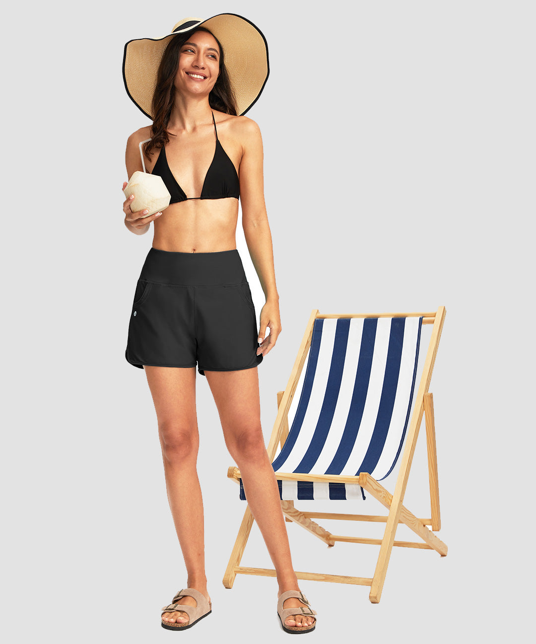 High Rise Slit With Pockets Short 3''/5'' - Image 14