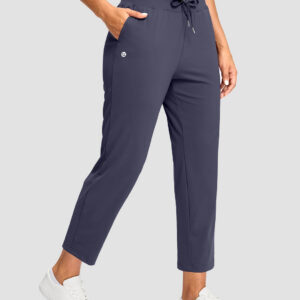 Drawstring With Pockets Ankle Pant