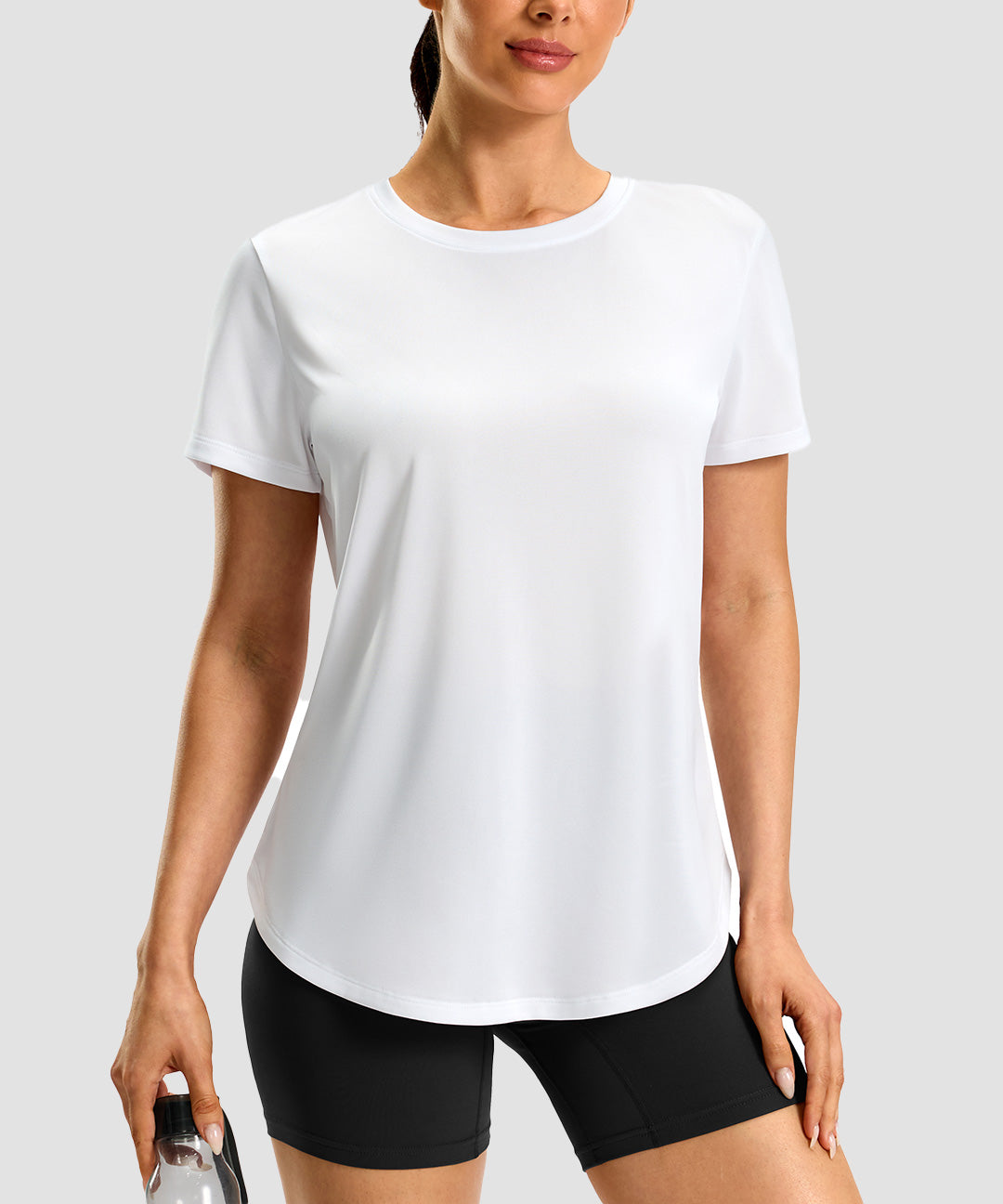 Lightweight Curved Hem Short Sleeve - Image 6