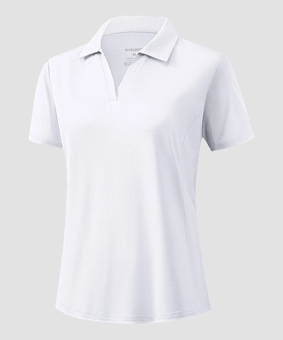 V Neck Sun Protection Dry Fit Polo - Image 9
