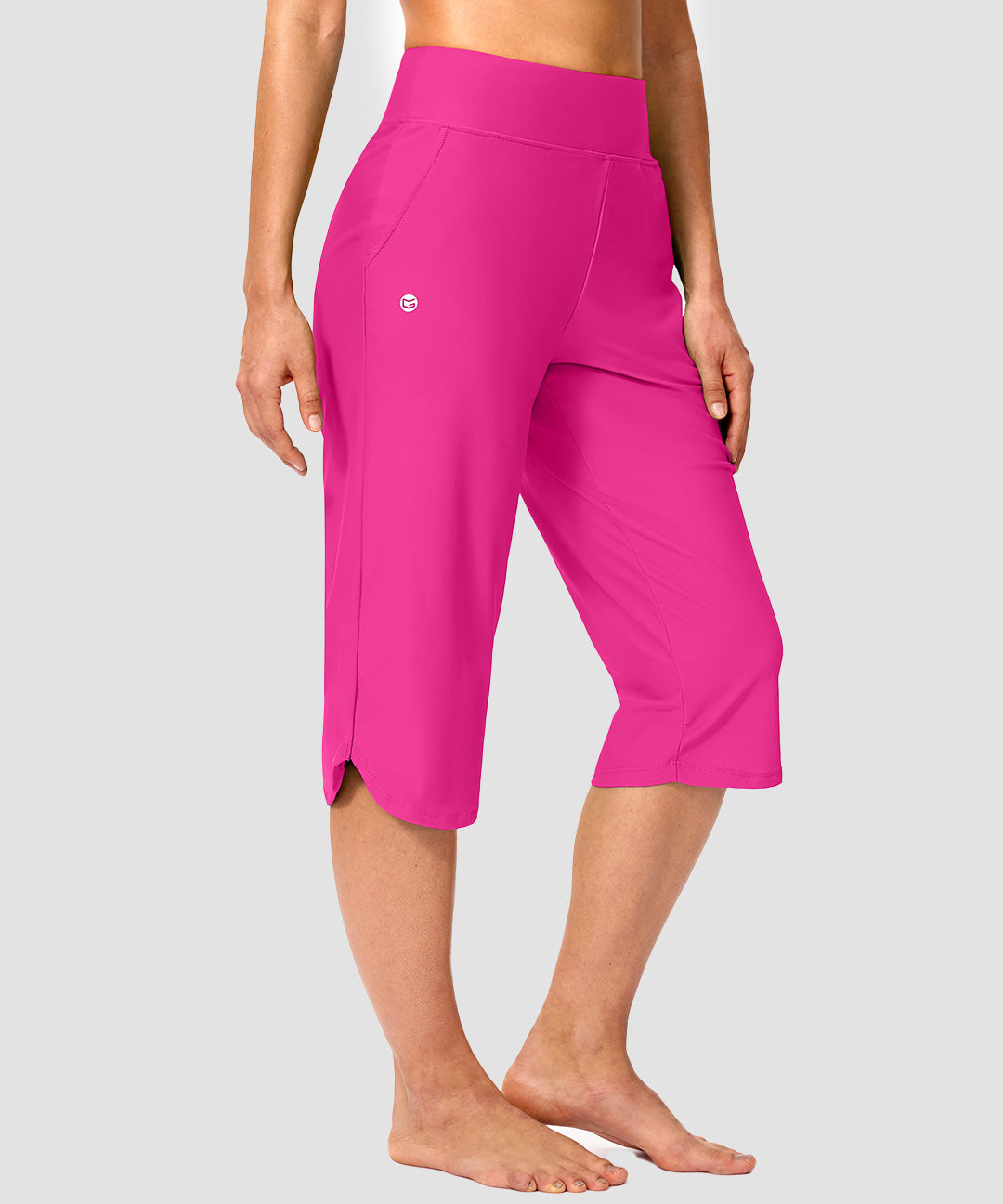 High Rise Slit Capri Pant - Image 16