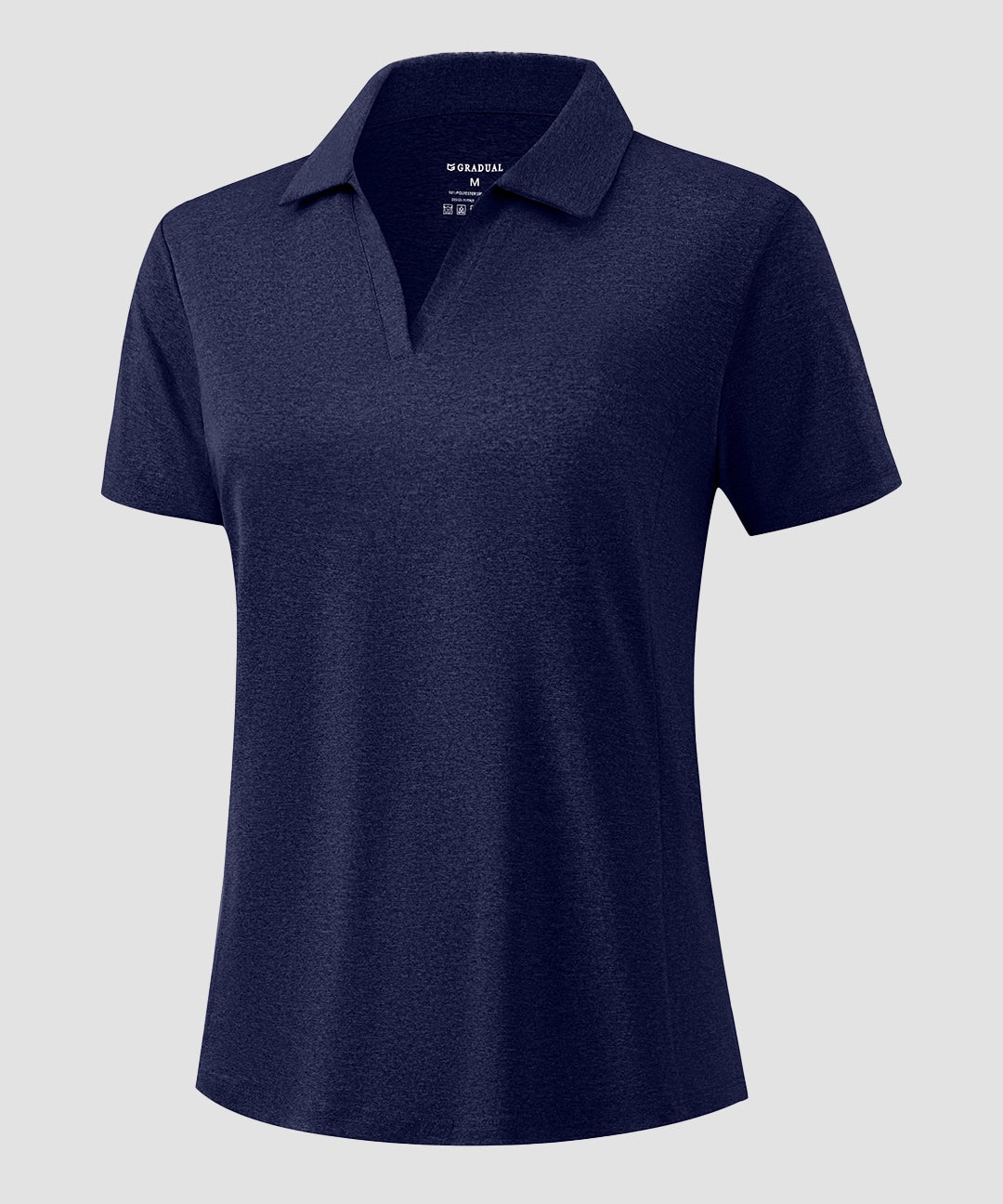 V Neck Sun Protection Dry Fit Polo - Image 30