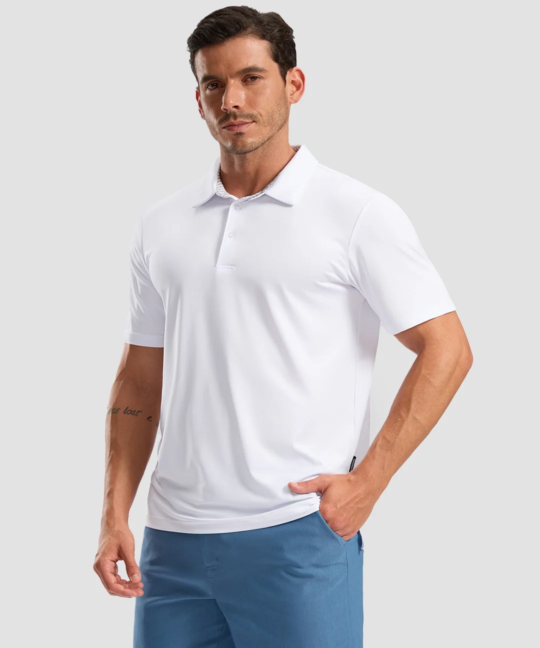 G-DryKit™ UV Protection Heather Polo