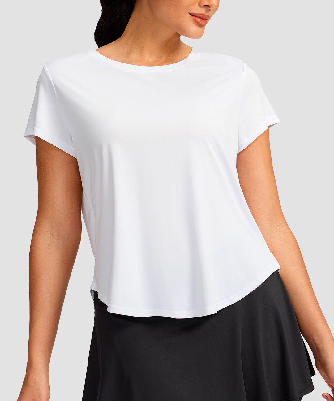 Cross-over Pleated Short Sleeve - Image 6