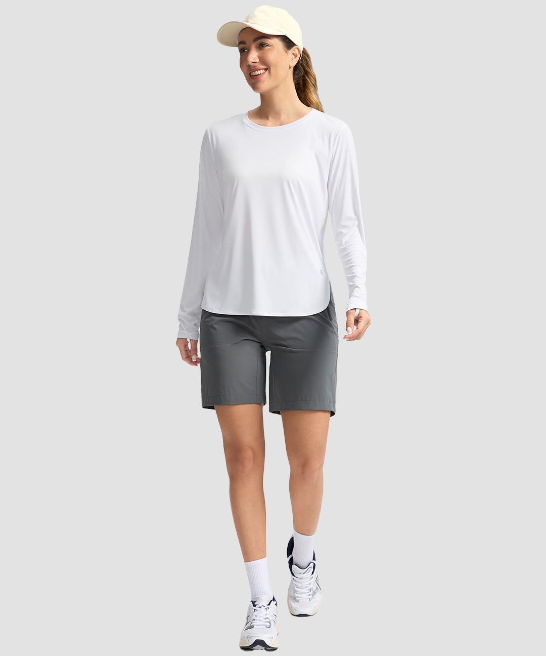 UV Protection Side Slit Long Sleeve - Image 5