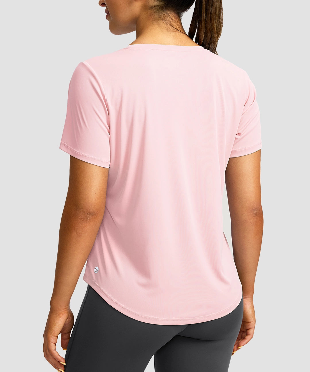 Crew Neck Curved-Hem Sun Tee - Image 11