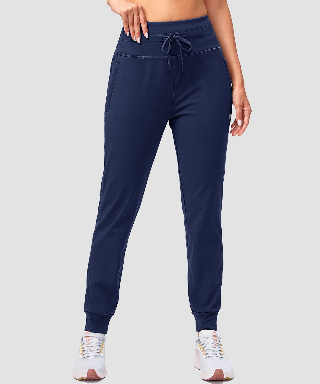 High Rise Fleece-Lined Jogger - Image 7