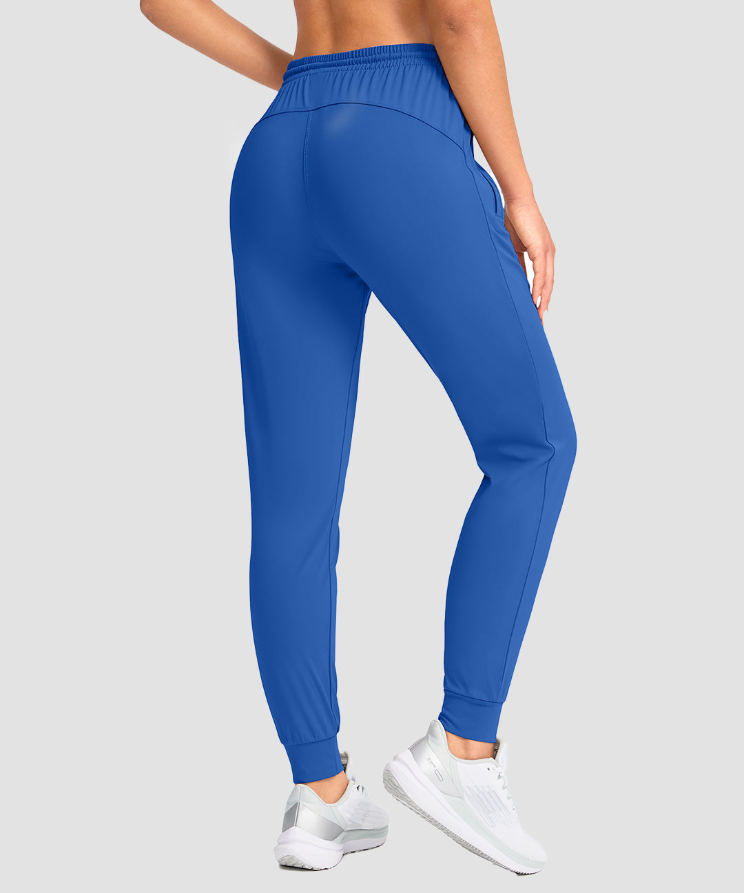 Elastic Waist Zip Pockets Jogger - Image 15