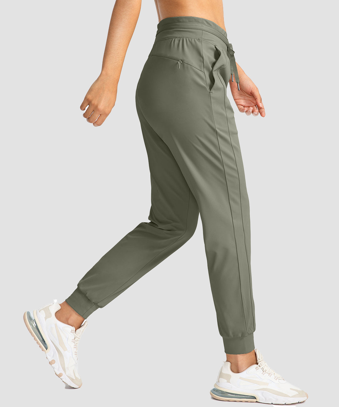 Drawstring 4 Zip Pockets Jogger - Image 18