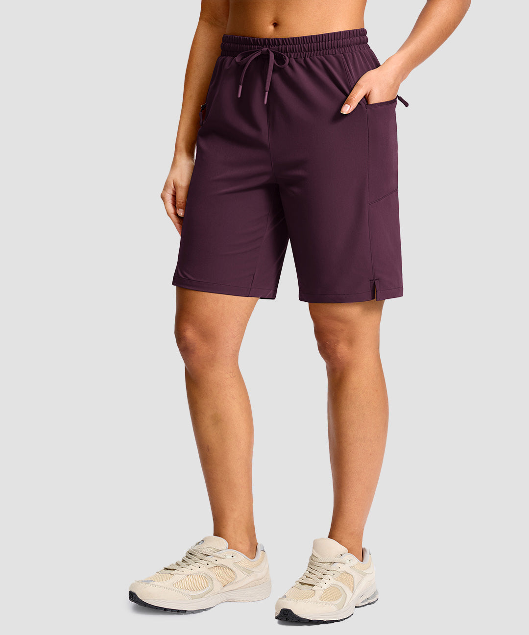 Drawstring Zipper Pokets Bermuda Short 9'' - Image 19