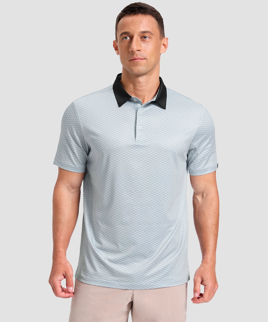 Sun Protection Printed Golf Polo - Image 13
