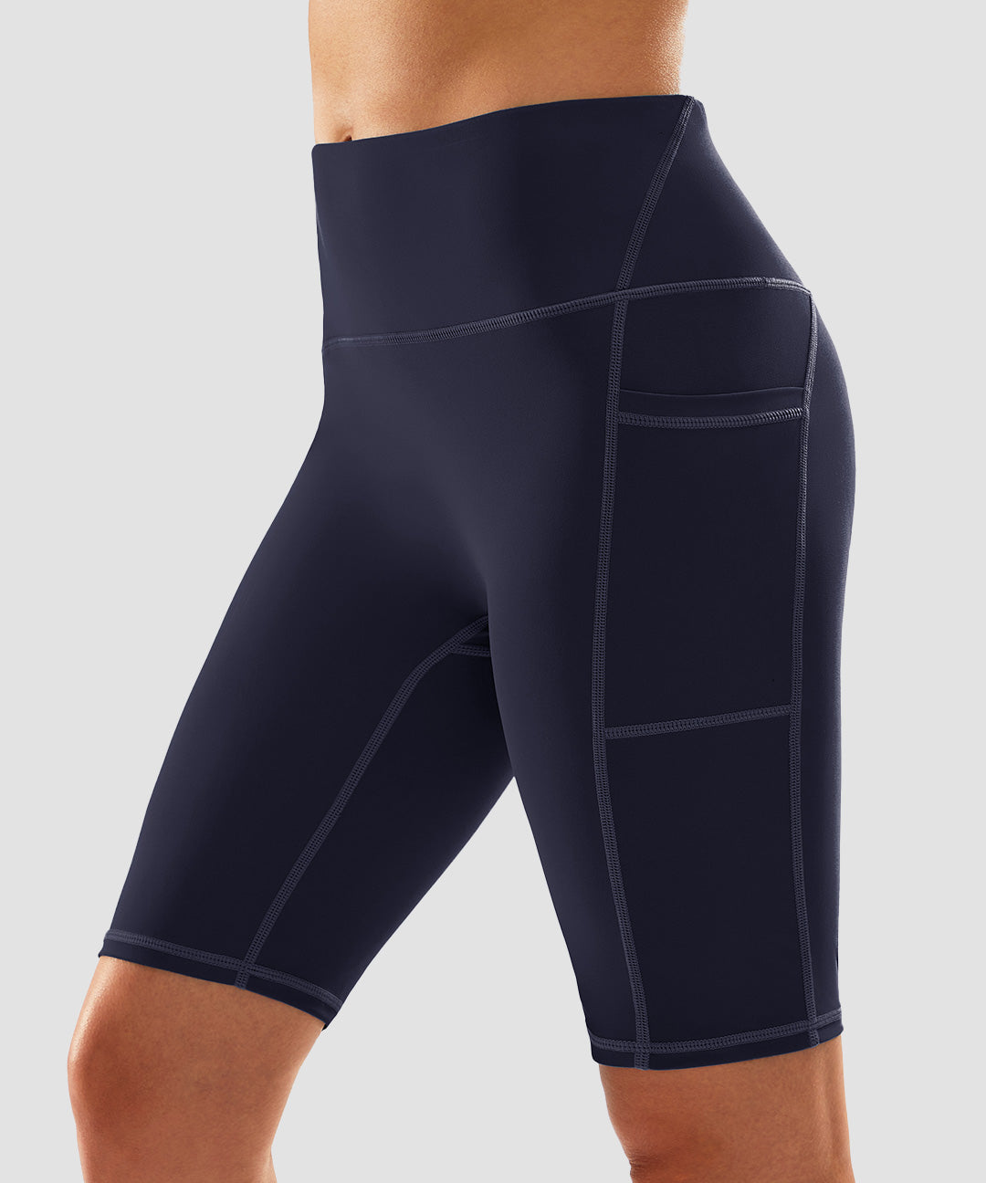 High Waist Pockets Lined Short 9'' - Image 7