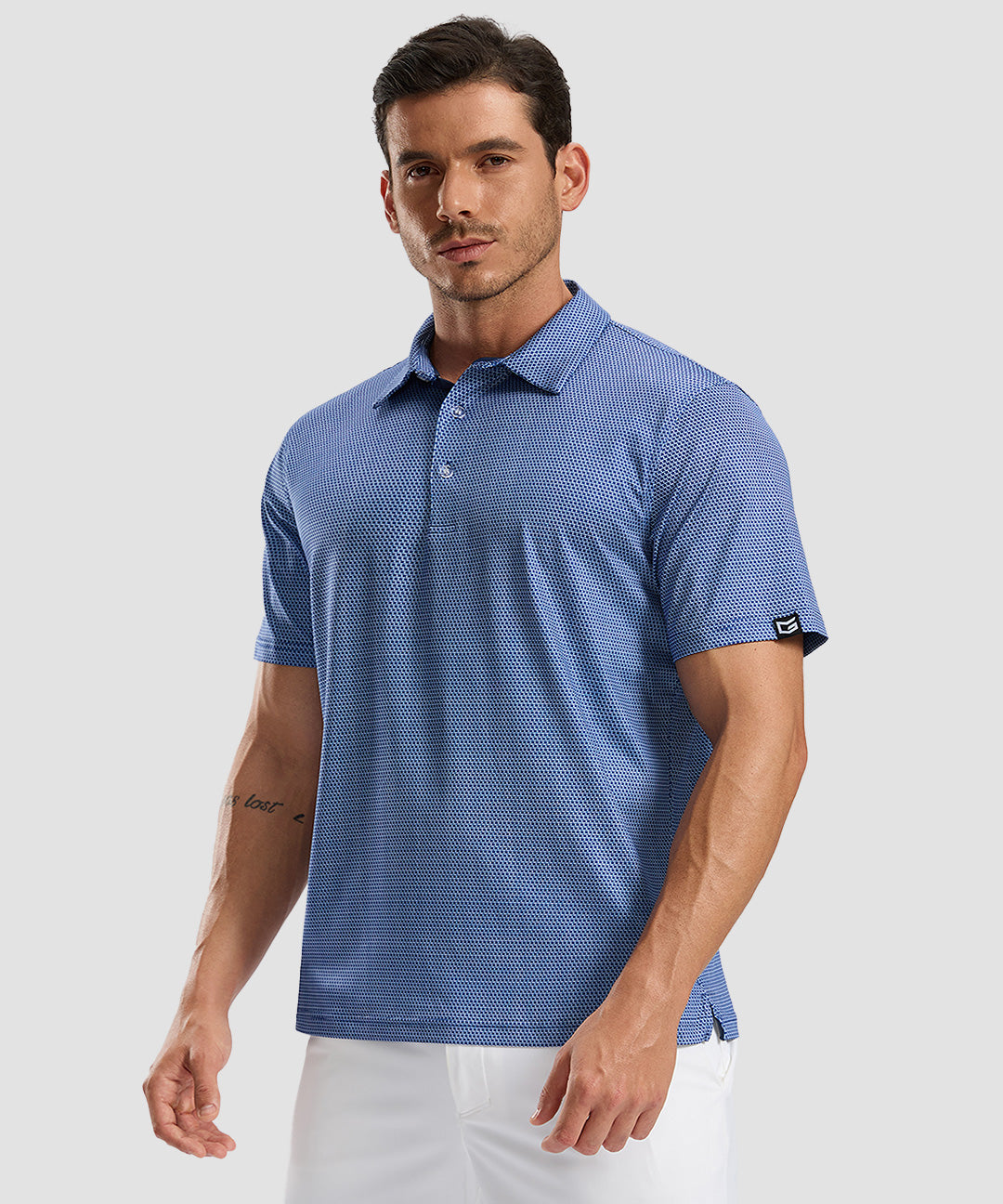 Dry Fit Printed Golf Polo - Image 16