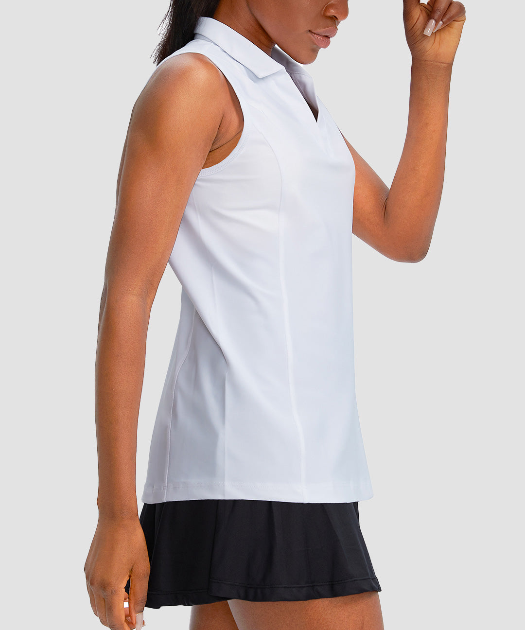 Polo Neck Slim Fit Tank Top - Image 6