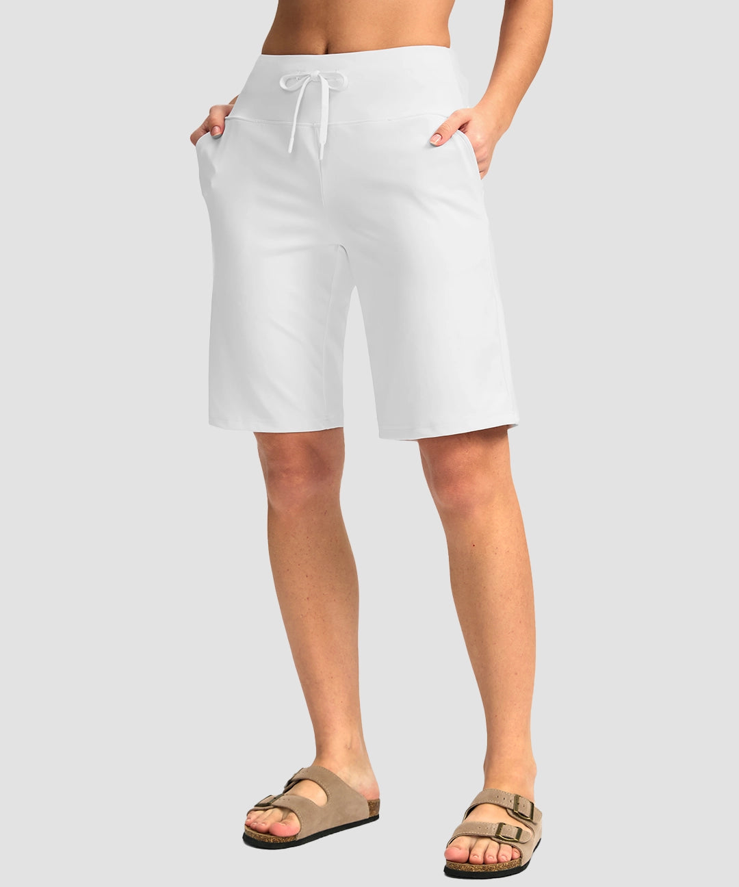 Drawstring Stretchy Bermuda Short 11'' - Image 2