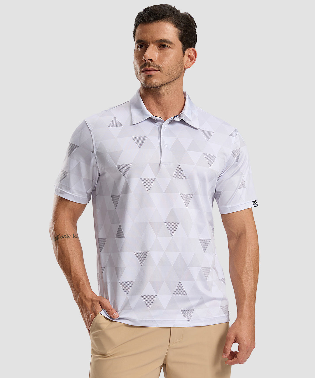 Dry Fit Printed Golf Polo - Image 21