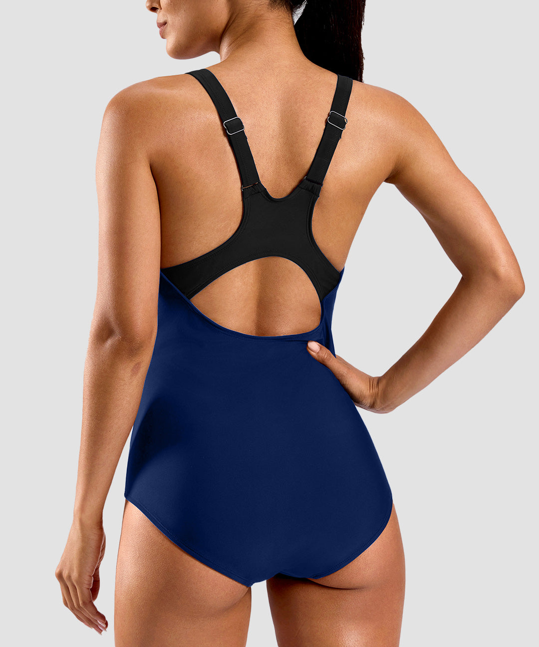 Racerback Padded One-piece Swimsuit - Image 10
