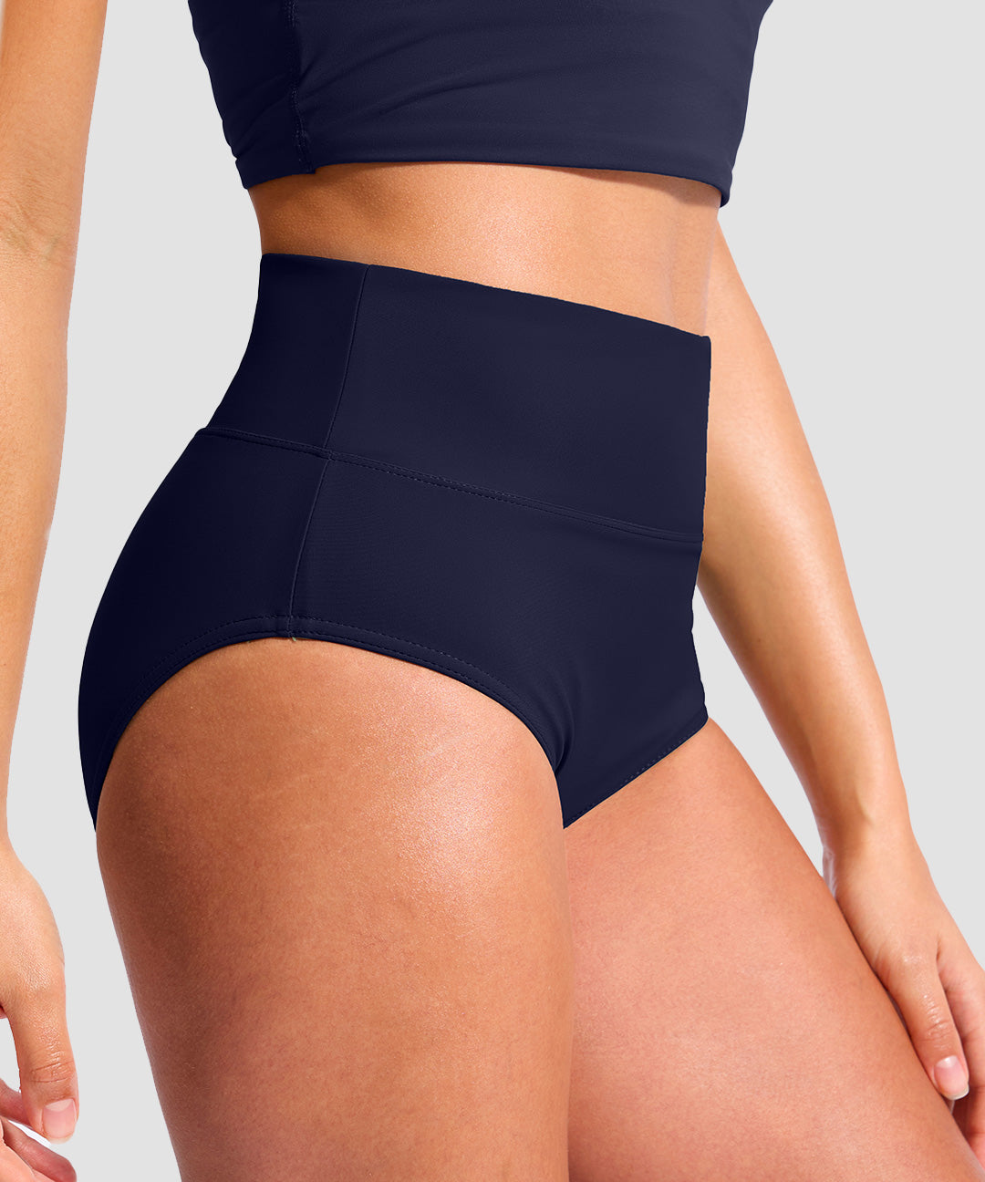 High Waist Bikini Bottoms - Image 16