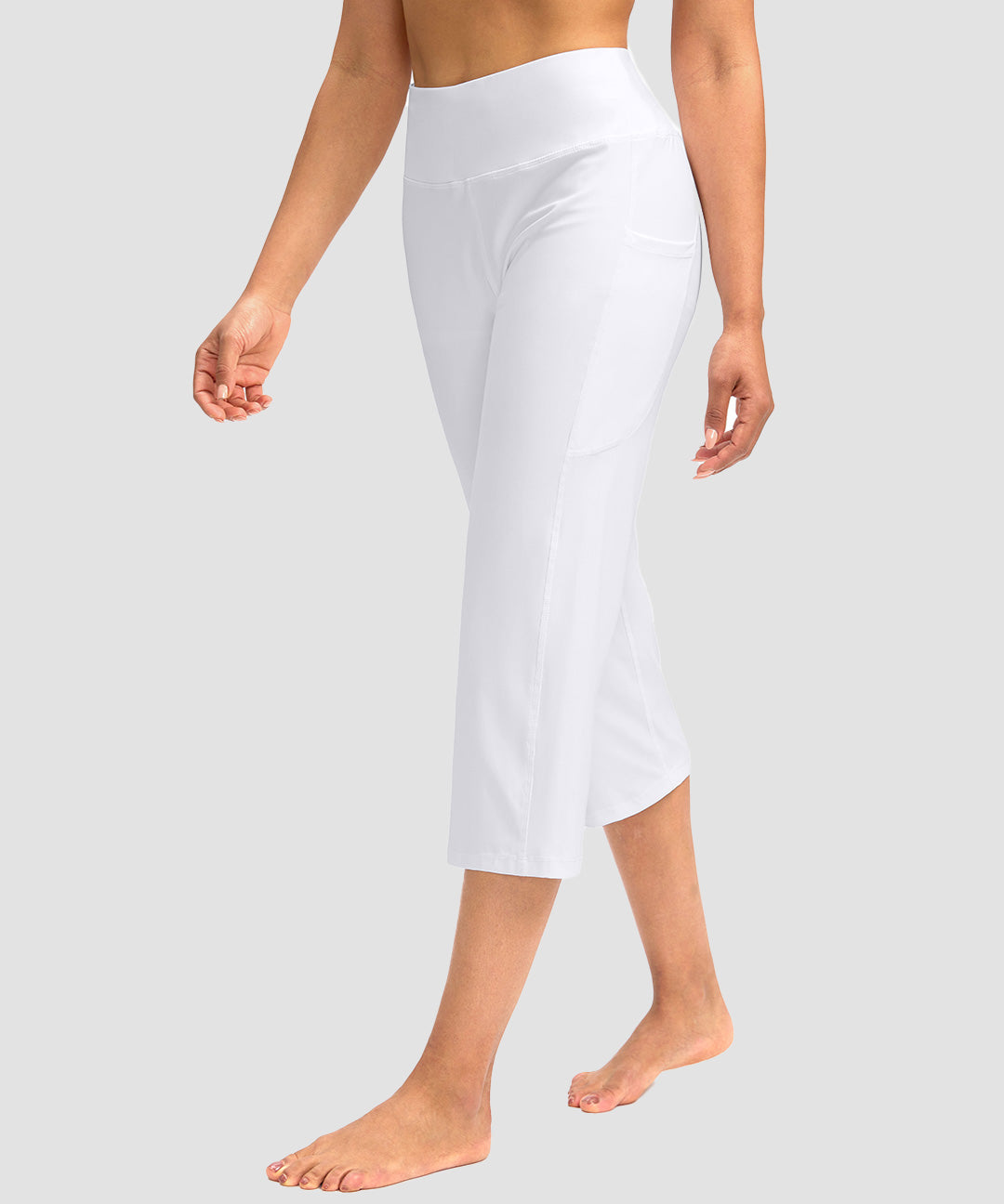 High Waist Straight Capri - Image 10