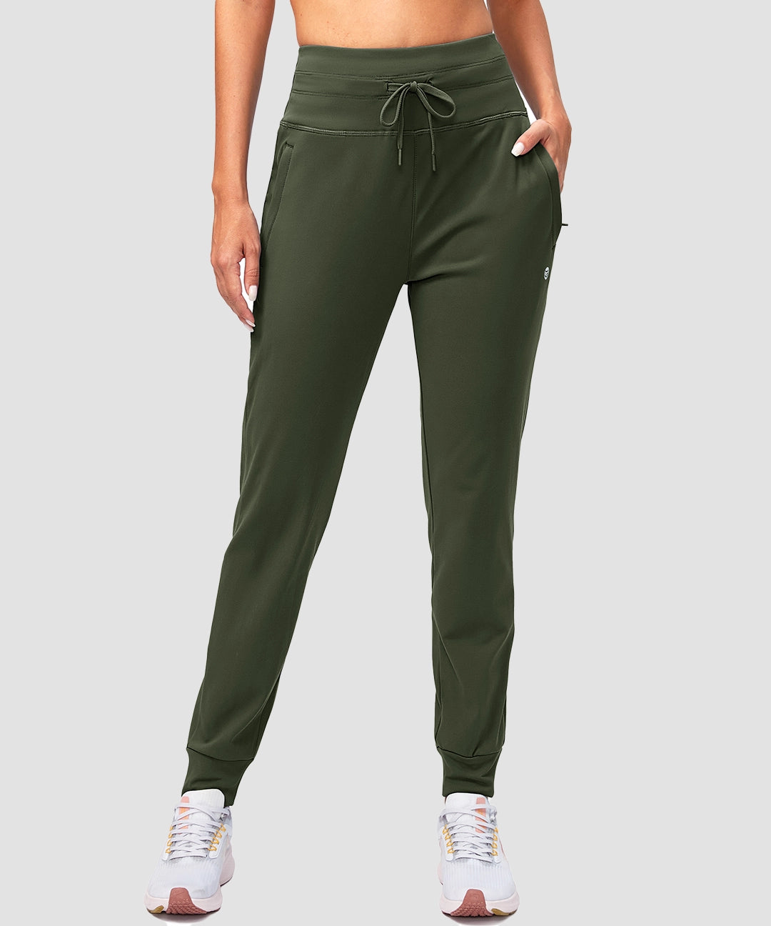 High Rise Fleece-Lined Jogger - Image 22