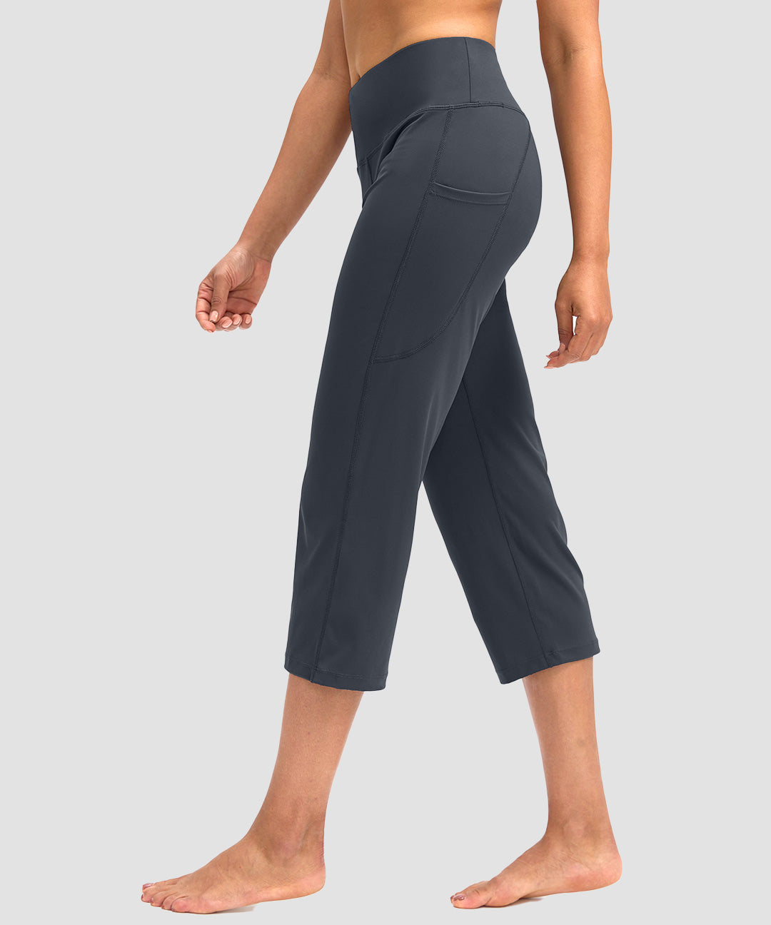 High Waist Straight Capri - Image 18